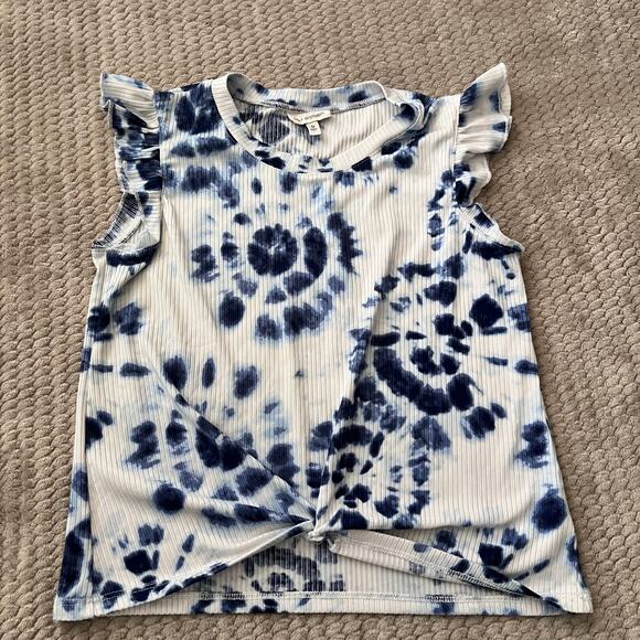 Short Sleeve and Long Sleeve Girls Shirt Set Of 5 Size 14 - Picture 3 of 6